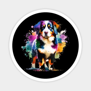 Watercolor Appenzeller Sennenhund Magnet